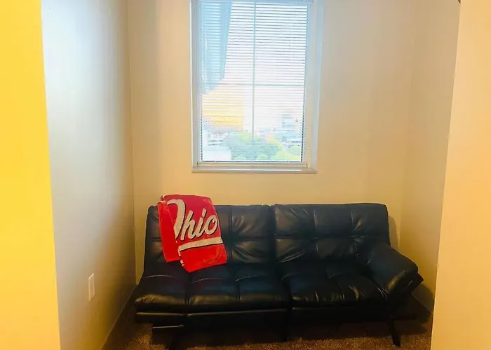 Apartment King Size With Osu Theme! Columbus